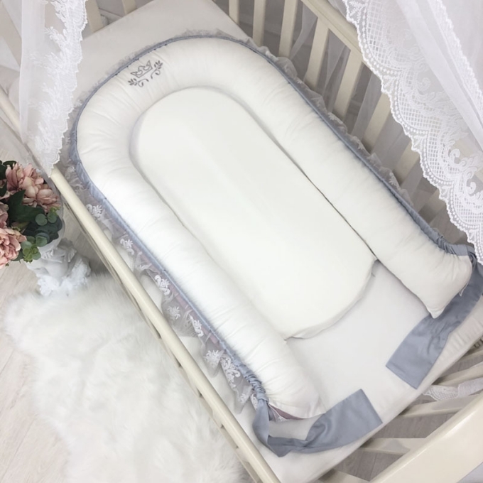 Protectie somn – Baby Nest Fancy pink (15)